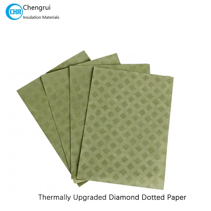Thermally Upgraded Nitrogen Diamond Dotted Paper For Transformer