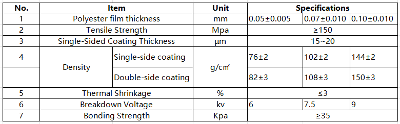 diamond dotted electrical insulation film